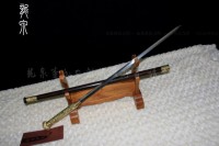 手工雕刻精品手杖剑