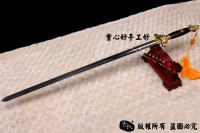 精品镂空装武术软剑-太极剑