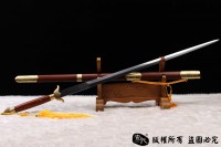 螳螂手工剑-高端武术长剑-双手剑-百炼钢版