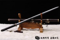 檀木铜装唐剑