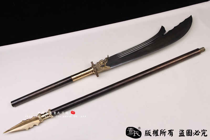 青龙偃月刀-关羽用刀-关公刀-27斤左右