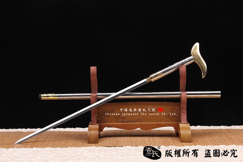 万福-精品实用,收藏,送人 手杖剑,拐杖剑