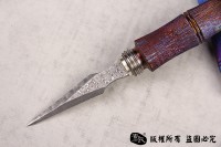 钛合金大马士革茶剑