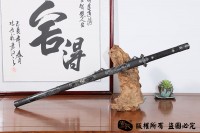 素铁错银唐刀 查长伟一等奖作品